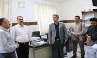 در ادامه سلسله بازدیدهای میدانی و نظارتی سرپرست شبکه بهداشت و درمان مهاباد