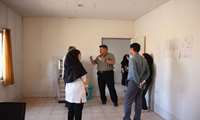 بازدید سرزده رئیس مرکز بهداشت شهرستان مهاباد از مرکز خدمات جامع سلامت روستایی برده‌رشان