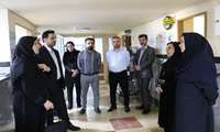 بازدید مسئولان ارشد وزارت بهداشت و دانشگاه علوم پزشکی از بیمارستان امام خمینی (ره) مهاباد