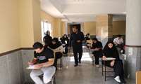 بازدید از روند برگزاری امتحانات پایان‌ترم دانشجویان دانشکده علوم پزشکی مهاباد