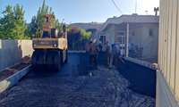 پایان عملیات بهسازی و آسفالت محوطه پایگاه بهداشت روستای یوسفکند