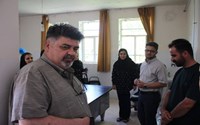 پایش واحد گسترش مرکز خدمات جامع سلامت روستایی قمطره به همراه رییس مرکز بهداشت شهرستان