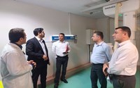 بازدید مدیر تجهیزات پزشکی دانشگاه علوم پزشکی استان و کارشناس تجهیزات پزشکی وزارت بهداشت از تجهیزات پزشکی بیمارستان امام خمینی(ره) مهاباد