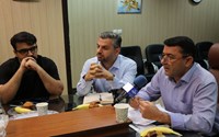 نشست رسانه‌ای سرپرست شبکه بهداشت و درمان و رئیس دانشکده علوم پزشکی مهاباد به مناسبت روز خبرنگار