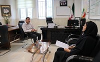 برپایی میز ارتباطات مردمی سرپرست شبکه بهداشت و درمان مهاباد
