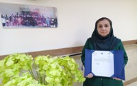 انتخاب «خانم ثریا فروتن» به‌عنوان ماما نمونه کشوری در سال جاری