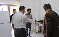 گامی تازه برای رفاه دانشجویان؛ بازدید دکتر شاهی از دانشکده و خوابگاه دختران
